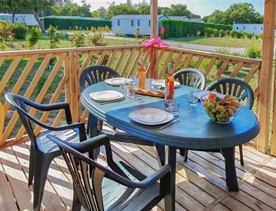 Cottage Pacifique - Terrace - Campsite La Roseraie *** La Baule