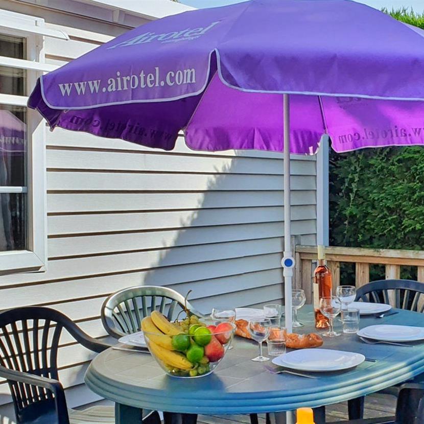 Campsite 4* La Roseraie La Baule - www.laroseraie.com - Cottage EUROPEEN Plan - Camping La Roseraie