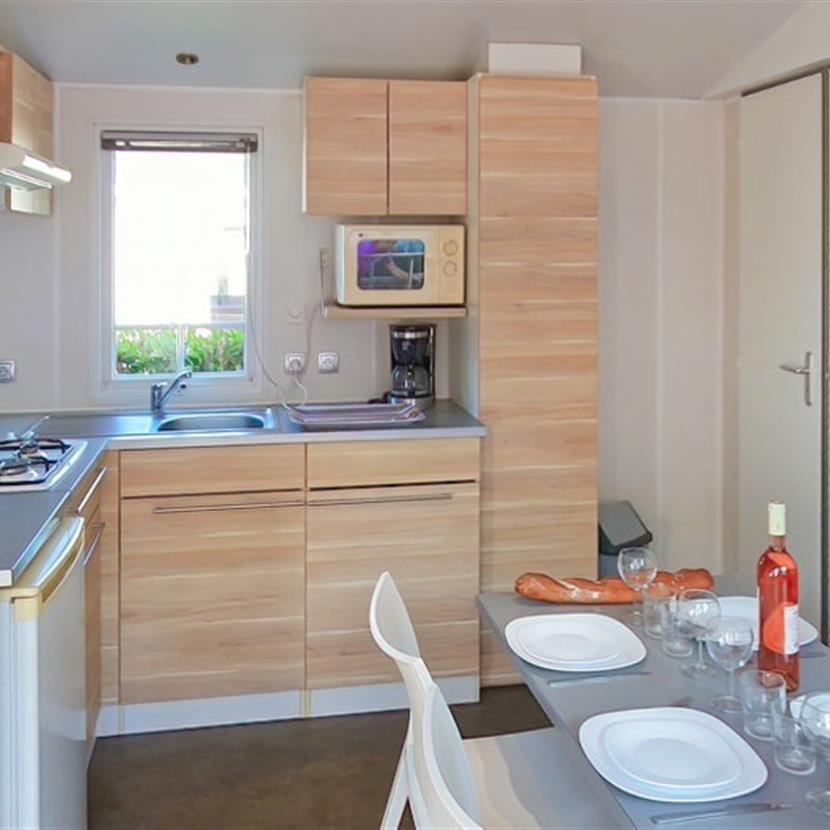 Campsite 4* La Roseraie La Baule - www.laroseraie.com - Cottage EUROPEEN Plan - Camping La Roseraie