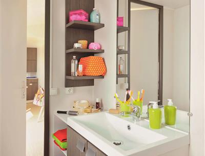 bathroom Cottage Louisiana 4/5 people - 31m² Camping La Roseraie La Baule