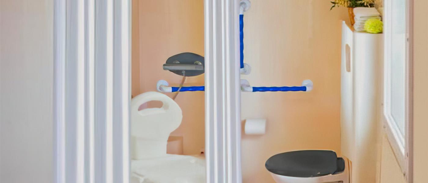 bathroom Cottage Life 4/5 people - 32m² Camping La Roseraie - Camping La Roseraie