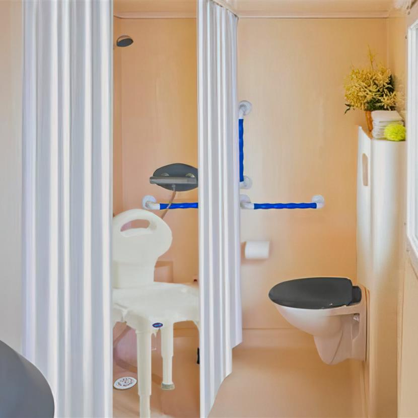 bathroom Cottage Life 4/5 people - 32m² Camping La Roseraie - Camping La Roseraie