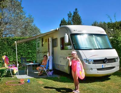 motorhome pitches Camping La Roseraie La Baule