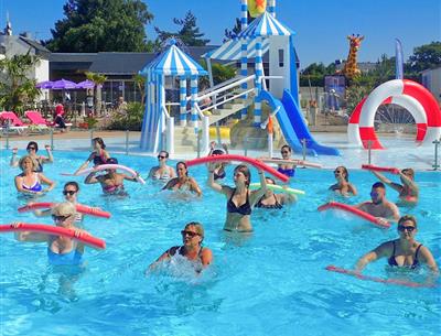 Water sport at Camping La Roseraie