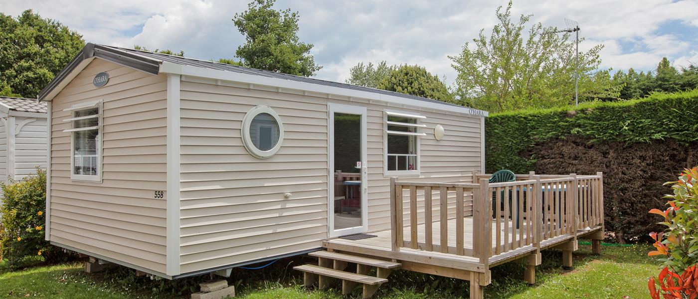 Campsite 4* La Roseraie La Baule - www.laroseraie.com - Cottage EUROPEEN Plan - Camping La Roseraie